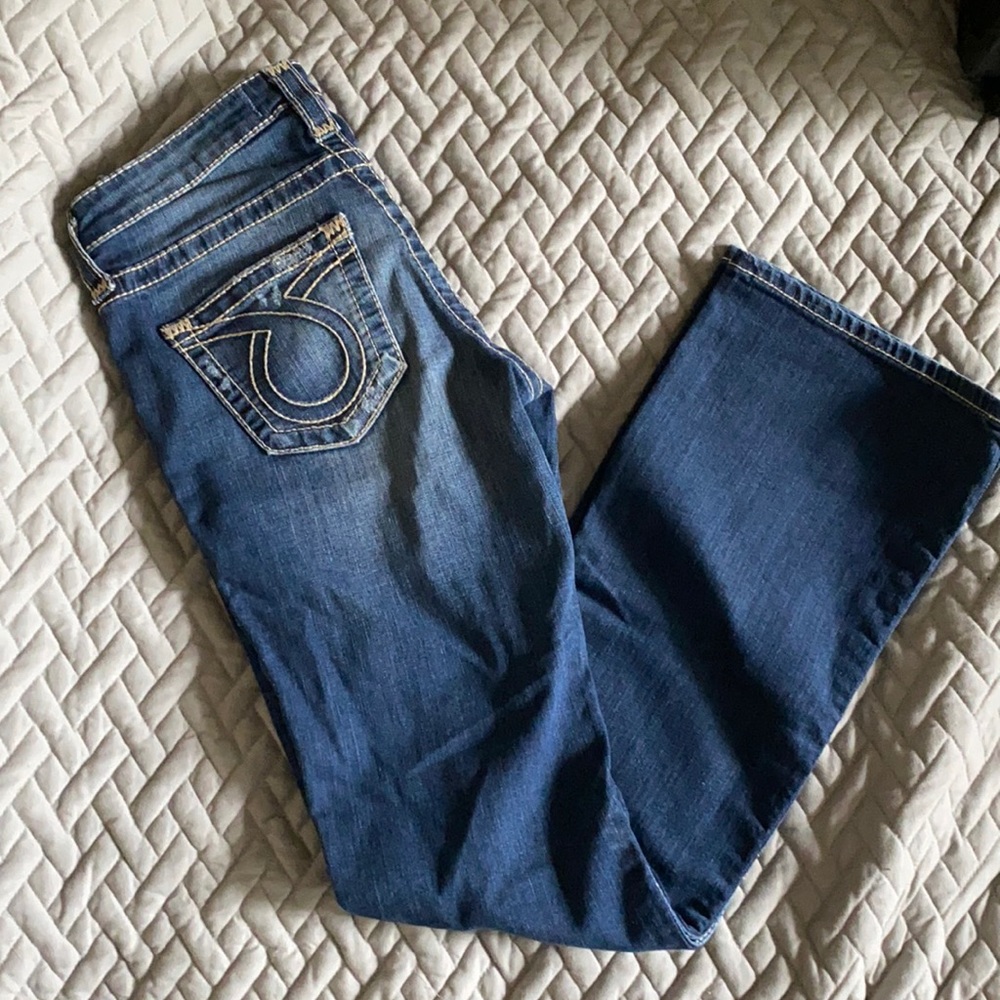 Big star boot cut jeans